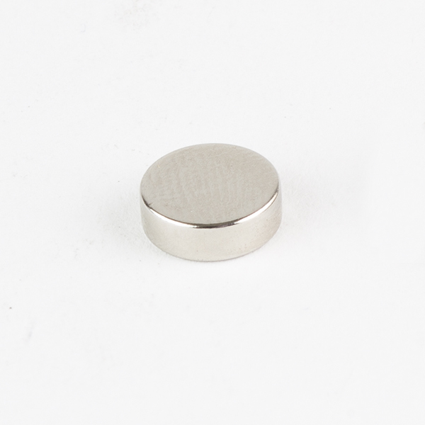 Bunting N52 Neodymium Disc Magnets, 0.375" D, 5.46 lb Pull, Rare Earth Magnets N52P375125
